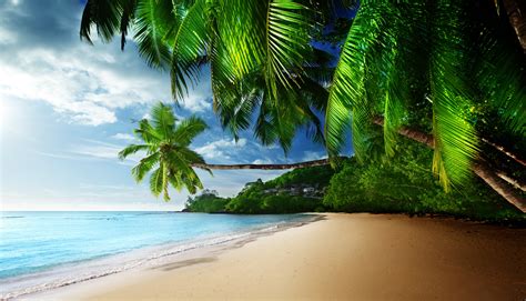 tropical paradise coast wallpapers hd desktop  mobile