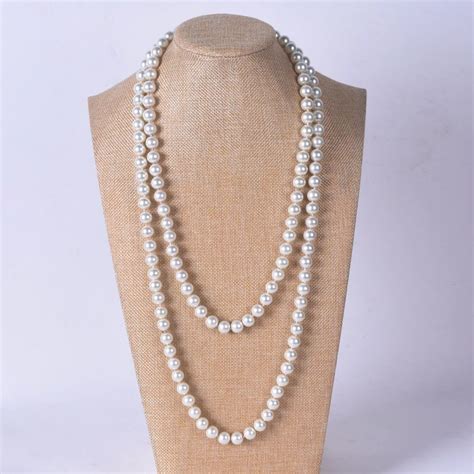 150 Cm Long Pearl Necklace10mm Pearl Necklace Wholesale Pearl