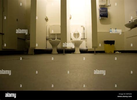 Stalls In Public Toilet Stock Photo Alamy