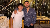 Benjamín Agüero, hijo del Kun Agüero y Gianinna Maradona, celebró sus ...