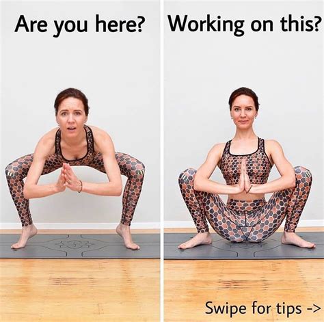 Yoga Daily Posture On Instagram Follow Yogadailyposture Yogi Squat