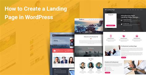 Easy Steps To Create A Landing Page In Wordpress Skt Themes