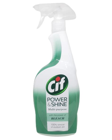 Cif Power And Shine Bleach Multi Purpose Spray 700ml Cheers Online