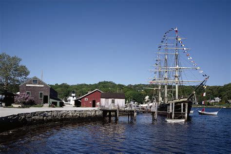 Mystic Seaport In Connecticut Photograph By Carol M Highsmith Fine