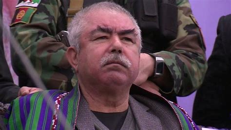 Afghan Vice President Dostum Accused Of Sex Assault Bbc News