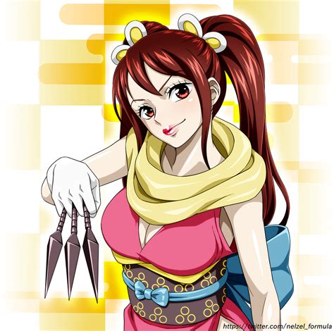 Nel Zel Formula Shinobu One Piece One Piece Tagme Girl Breasts Female Focus Weapon