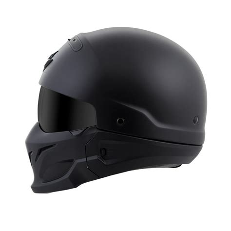 Scorpion Covert 3 In 1 Motorcycle Helmet Matte Black