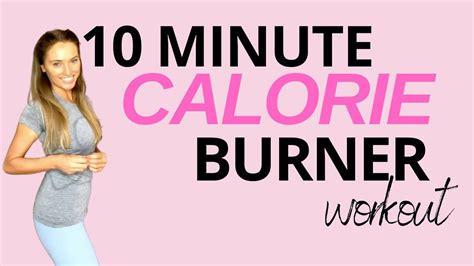10 Minute Calorie Burning Home Hiit Workout Total Body Workout With