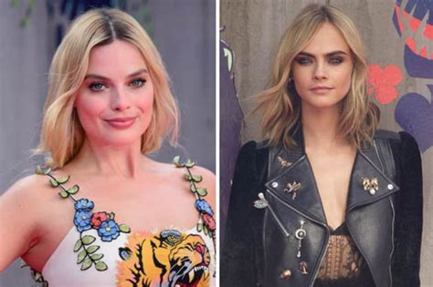 Suicide Squad Stars Cara Delevingne And Margot Robbie Swap Sex Stories On Set Daily Star