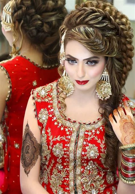 makeup by kashee s beauty parlour pakistani bridal hairstyles beautiful wedding makeup