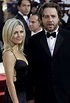 Russell Crowe, 56, kisses new girlfriend Britney Theriot, 30, during ...
