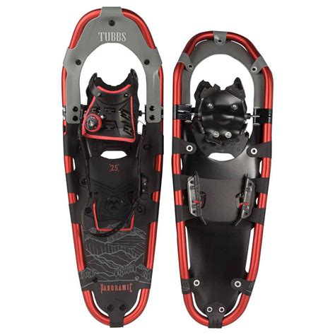 Tubbs Mens Panoramic Snowshoes Black Size 25 Black 25