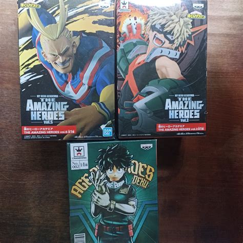 Mha Figure Hobbies And Toys Toys And Games On Carousell