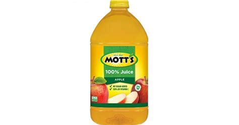 Motts 100 Juice Original Apple 128 Oz