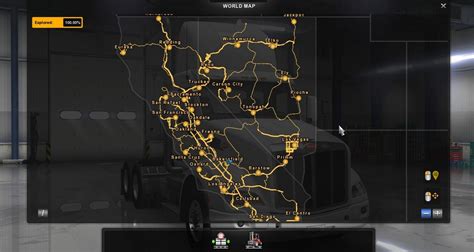 Savegame Complete 100 Map Explored Ats Mod American Truck