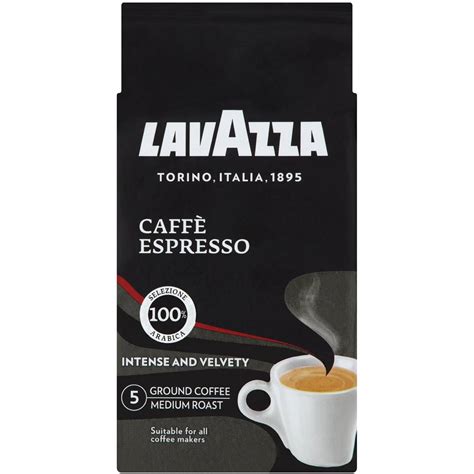 This helps us craft a unique cafetiere & filter coffee. Lavazza Ground Coffee Caffe Espresso 200g | Woolworths