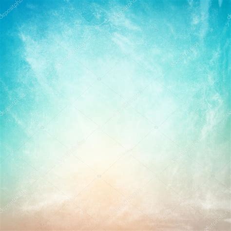 Clouds On A Textured Vintage Paper Background Stock Photo By ©malija