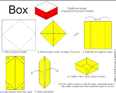 Printable Origami Box