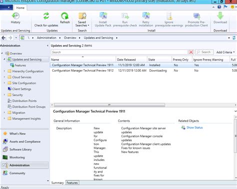Microsoft Endpoint Manager Configuration Manager Technical Preview