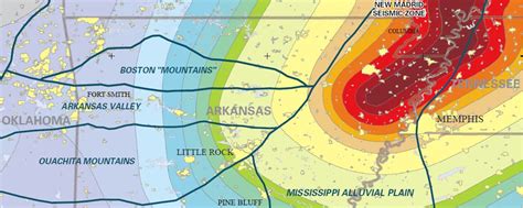 The New Madrid Fault Line Map Map 2023