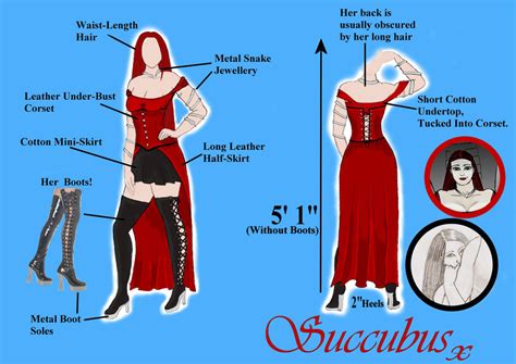 Succubus Reference By Ivorymarri On Deviantart