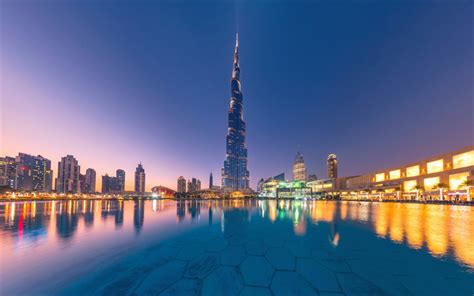 Descargar Fondos De Pantalla Burj Khalifa En Dubai El Rascacielos La