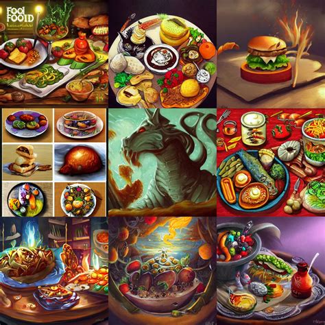 Food Fantasy Art Fantasy Food Focus Stable Diffusion