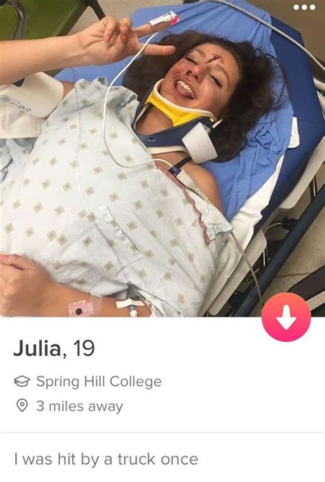 I Thought Her Bio Was A Joke It Wasnt Tinder Humor Funny Tinder