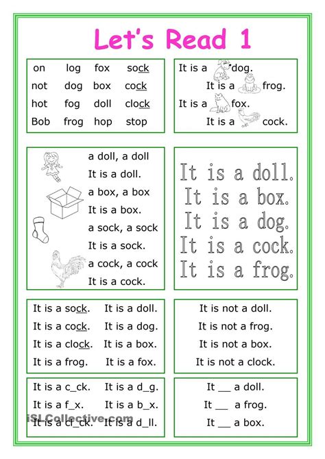 Phonics Reading For Kids Learning How To Read