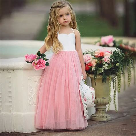 Princess Dress Toddler Baby Kids Girls Wedding Party Prom Birthday Tutu