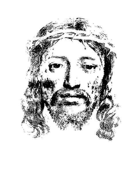 Jesus Christ Head Clip Art Image Clipsafari