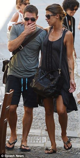 elisabetta canalis enjoys honeymoon with new husband brian perri while biking in italy a day