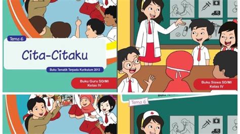 Soal Dan Kunci Jawaban Buku Tematik Kelas 4 Sdmi Tema 6 Halaman 103104105106 Cita Citaku