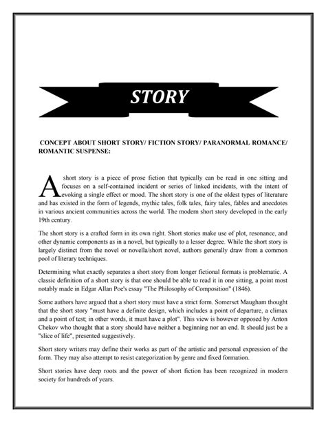 😍 Short Personal Stories 30 Of The Best Short Stories You Can Read For
