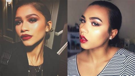 Zendaya Inspired Makeup Tutorial Youtube