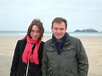 Gwithian beach | George Eustice with his girlfriend, Katy, o… | Flickr