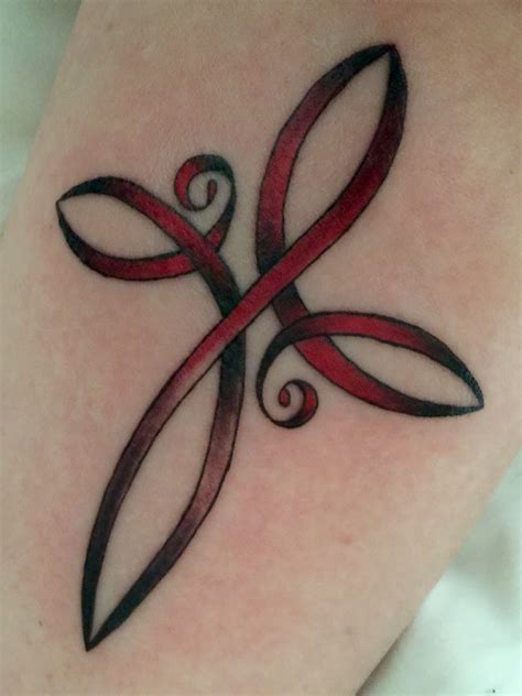 Symbol For Strength Faith And Infinity Thank You Mary Buckarootattoo