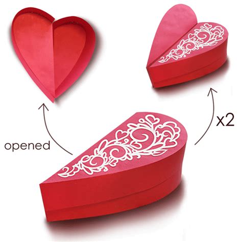 Diy Heart Shaped Box