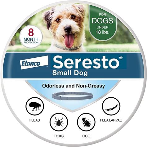 Seresto Small Dog Vet Recommended Flea Tick Treatment Prevention Collar