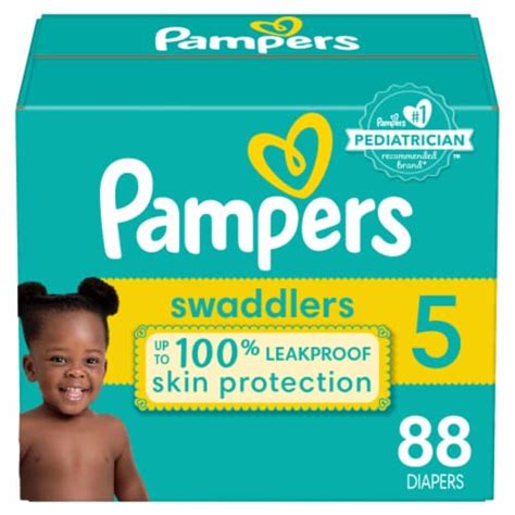 Pampers Swaddlers Active Baby Diaper Size 5 88 Ct Fred Meyer