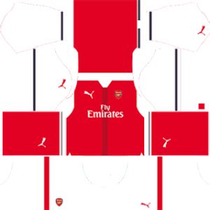 Arsenal Kits 2016/2017 Dream League Soccer in 2020 | Arsenal kit, Soccer kits, Arsenal