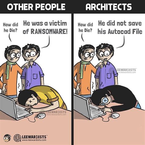 funny webcomic illustrates how architects experience everyday life