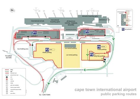 Cape Town International Airport Map