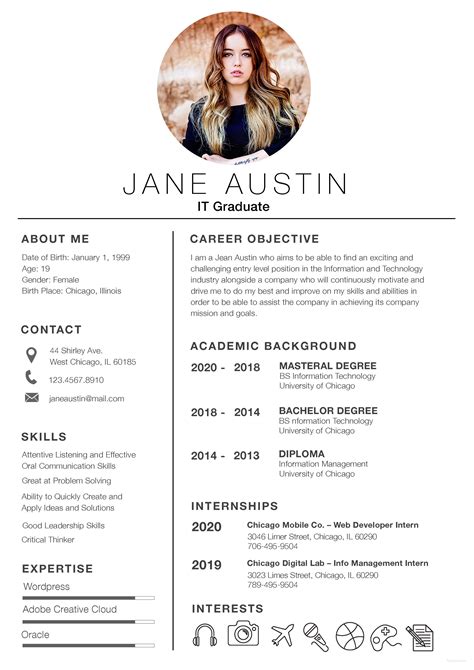 Simple Resume Templates For Fresher In 2023 Templatelab