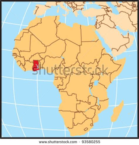 Map Of Ghana 