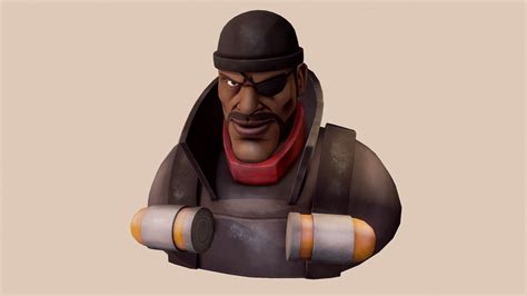 Demoman Tf2 3d Model By Anderson Barges 3d Model Barge Team Fortress