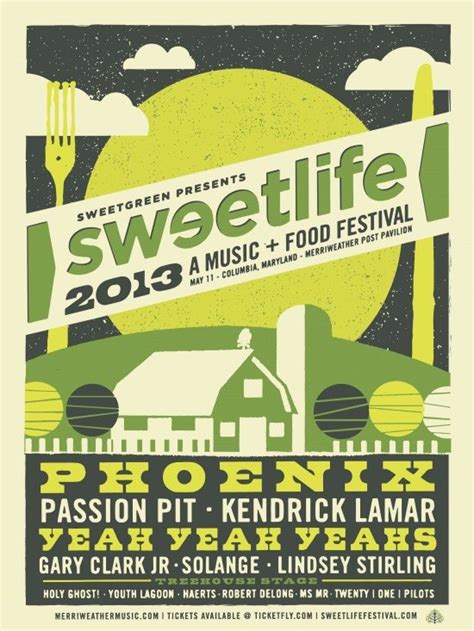 sweetlife food and music fest announces 2013 lineup including phoenix passion pit kendrick