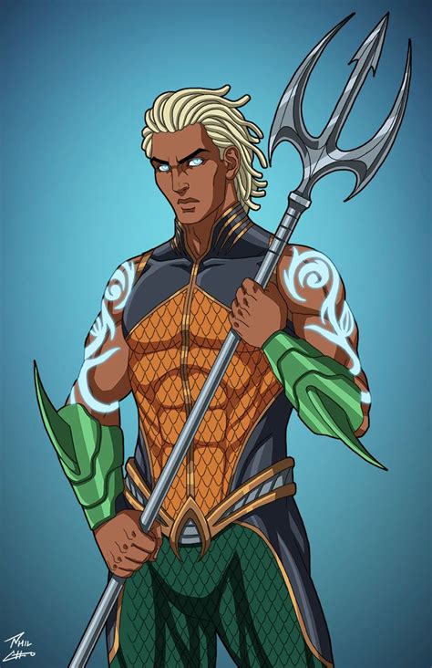 Aquaman Kaldur Not Earth 27 Commission By Phil Cho On Deviantart Aquaman Comic Dc Comics