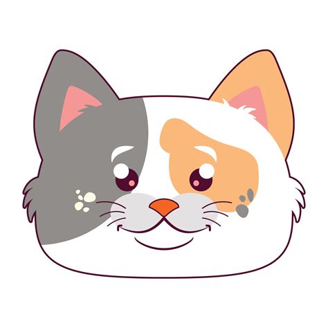 Free Cat Smile Face Cartoon Cute 14320310 Png With Transparent Background