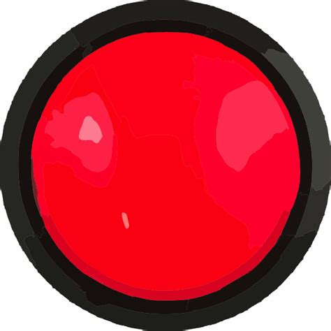 Big Red Button Clip Art At Vector Clip Art